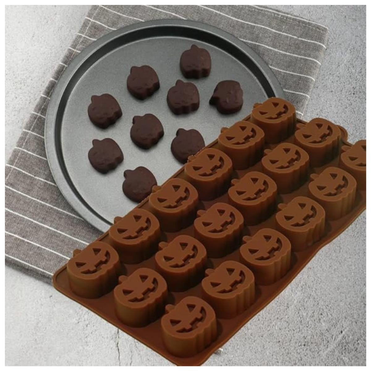 Halloween - Moldes 18 Espacios Calabazas Halloween